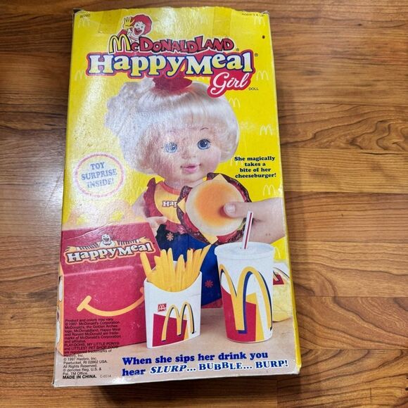Vintage Rare 1997 McDonald Land Happy Meal Girl in original box! - Picture 3 of 7